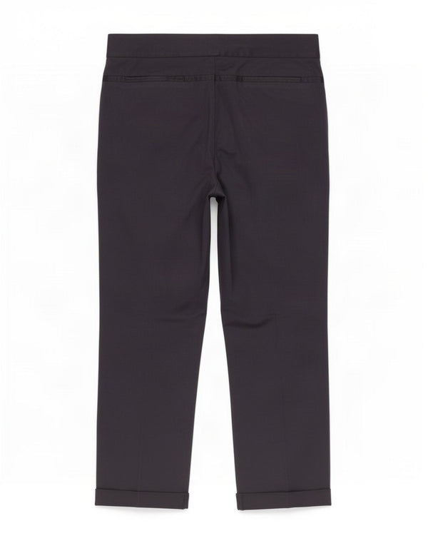 Spodnie damskie Massimo Dutti Straight Chino EU 42 Large W32 L30 Granatowe