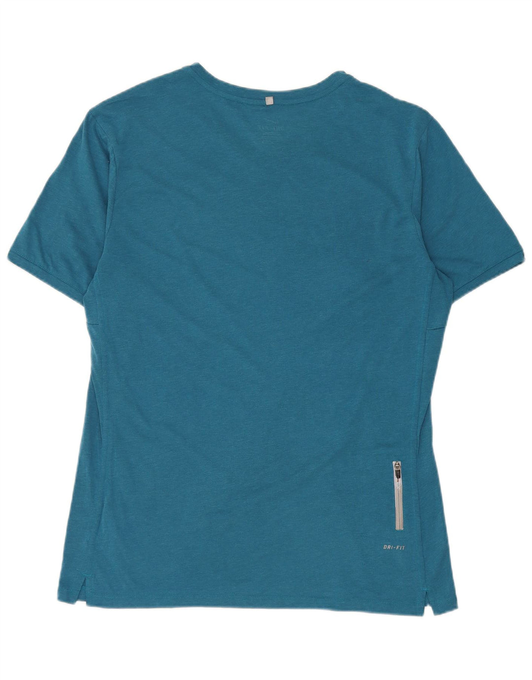 Męski T-shirt Nike Dri Fit, duży, niebieski, poliester
