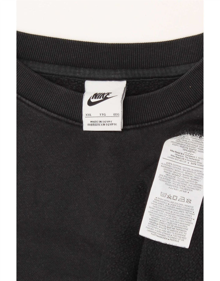 Męska bluza dresowa Nike 2XL, czarna, bawełniana