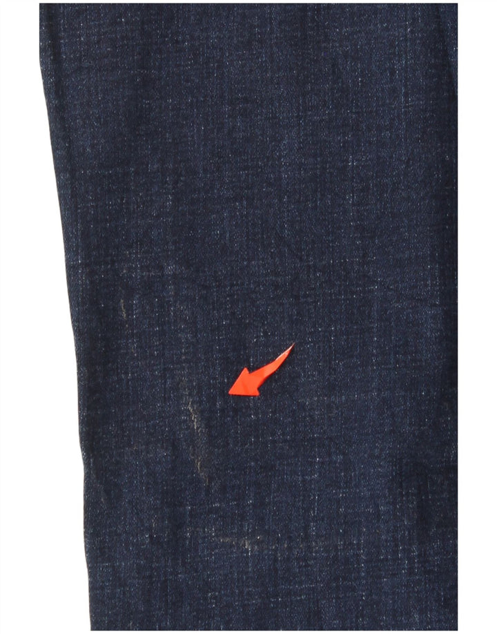 Damskie klasyczne proste dżinsy LEVI'S US 10 Large W30 L30 Granatowa bawełna