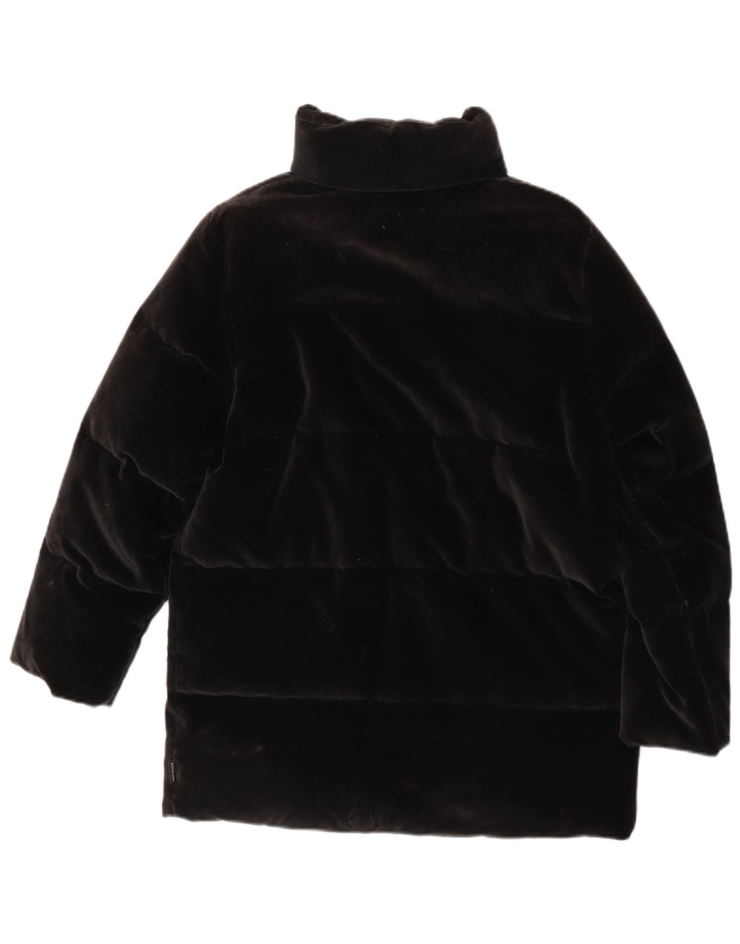 Damska kurtka oversize Moncler z aksamitną wyściółką, rozmiar 0 XS, czarna bawełna