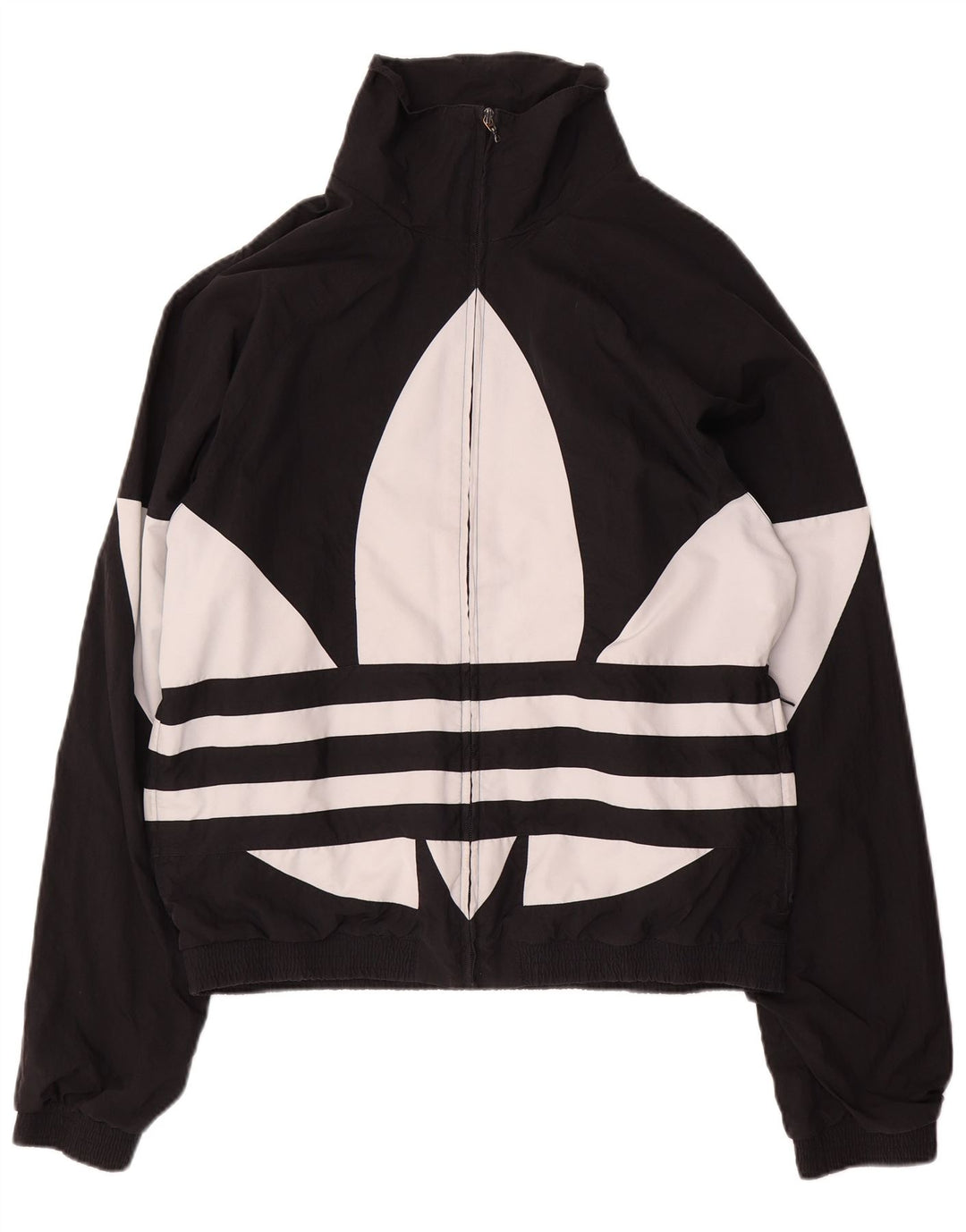 Adidas Męski graficzny pełny dres, średni czarny poliester