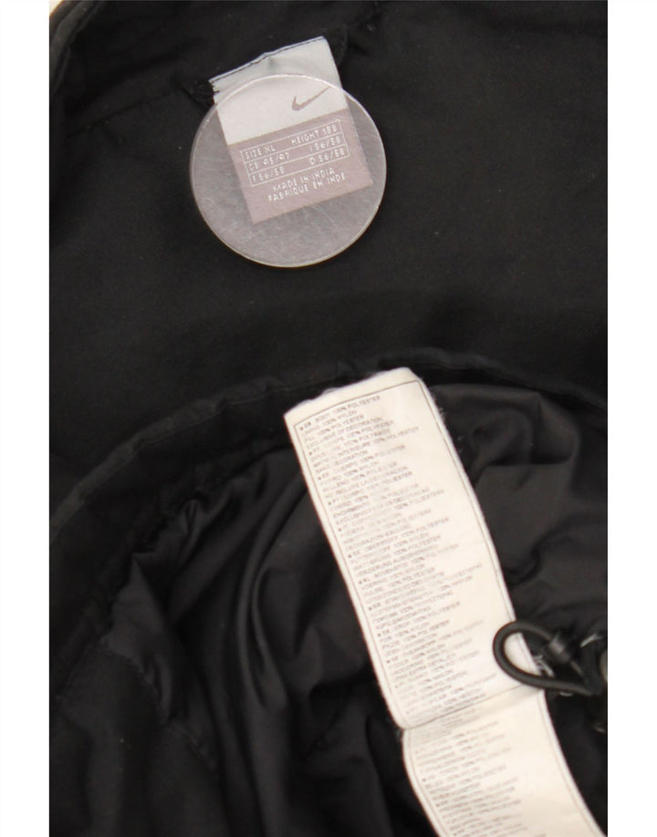 Męska kurtka wiatrówka Nike UK 42 XL, czarny poliester