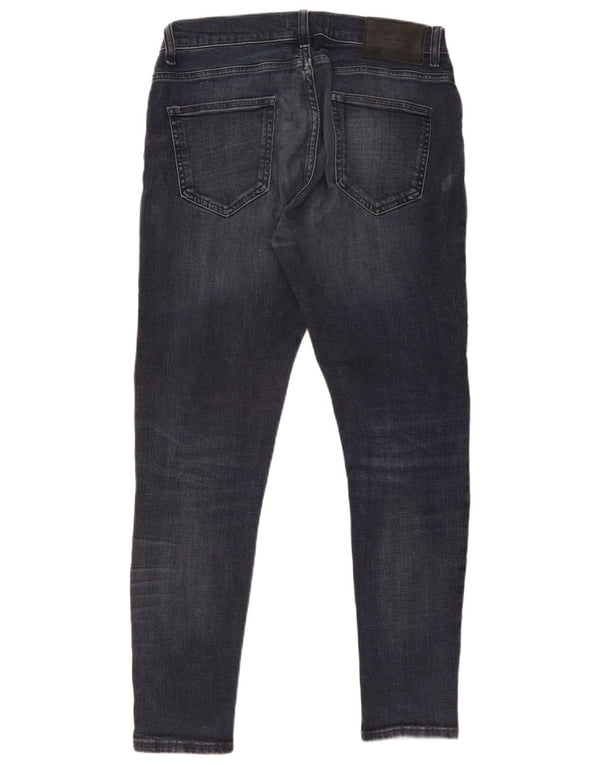 Męskie jeansy slim fit Zara EU 40 Medium W31 L28 Granatowa bawełna
