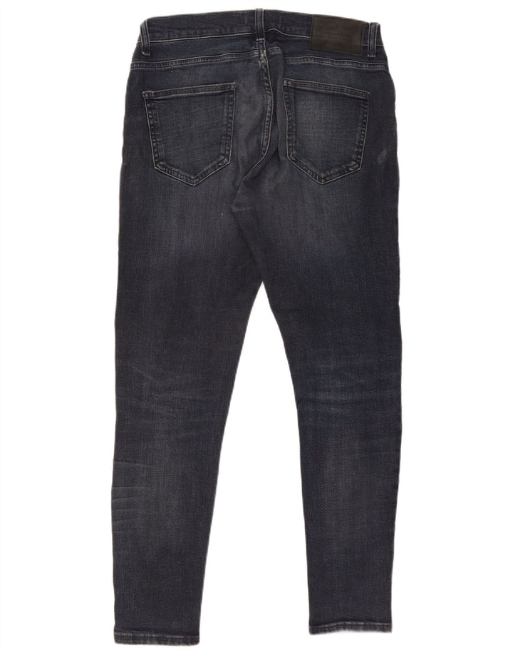Męskie jeansy slim fit Zara EU 40 Medium W31 L28 Granatowa bawełna