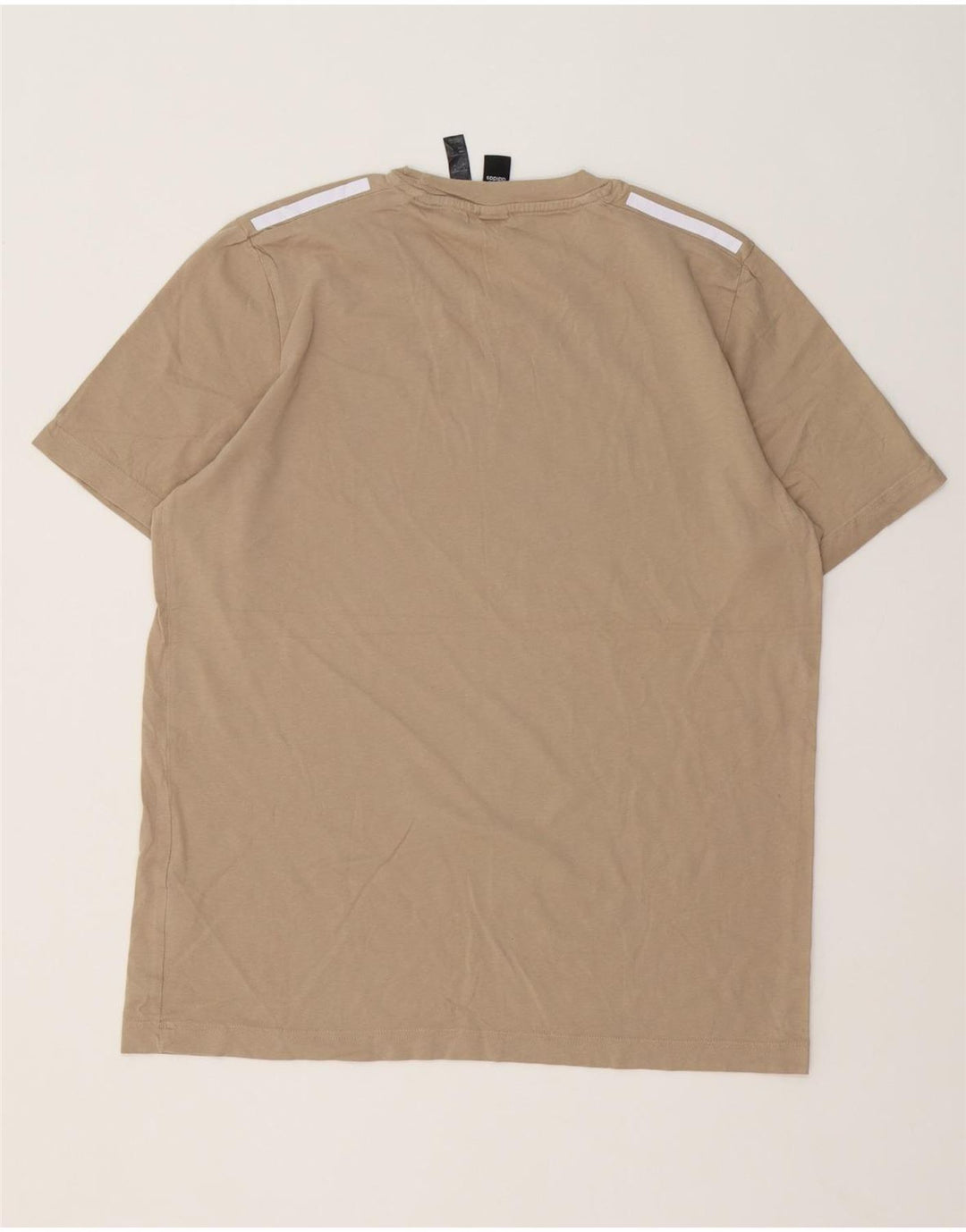 Adidas Męska koszulka Top Medium Beżowa Bawełna
