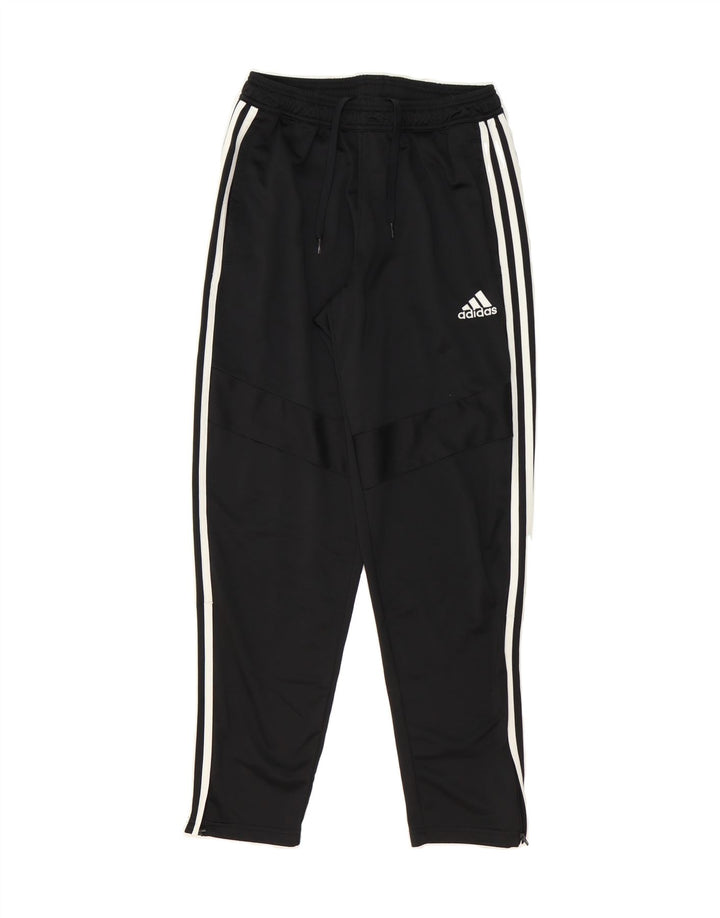 ADIDAS Mens Tracksuit Trousers Small Black Polyester Vintage Adidas and Second-Hand Adidas from Messina Hembry 