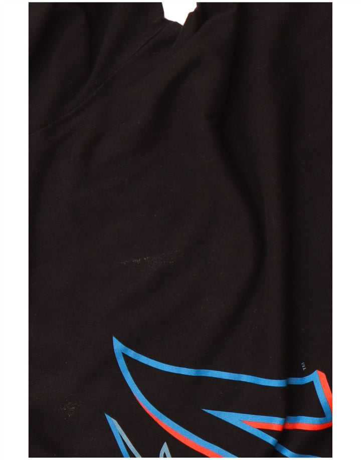 Męski T-shirt z grafiką NIKE, duży, czarny