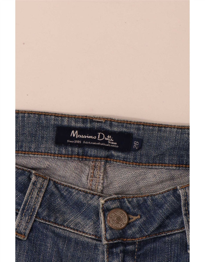 Jeansy damskie Massimo Dutti W28 L30 Niebieskie