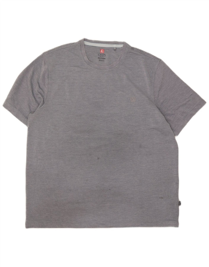 Męski T-shirt Chaps Top 2XL Szary Modal