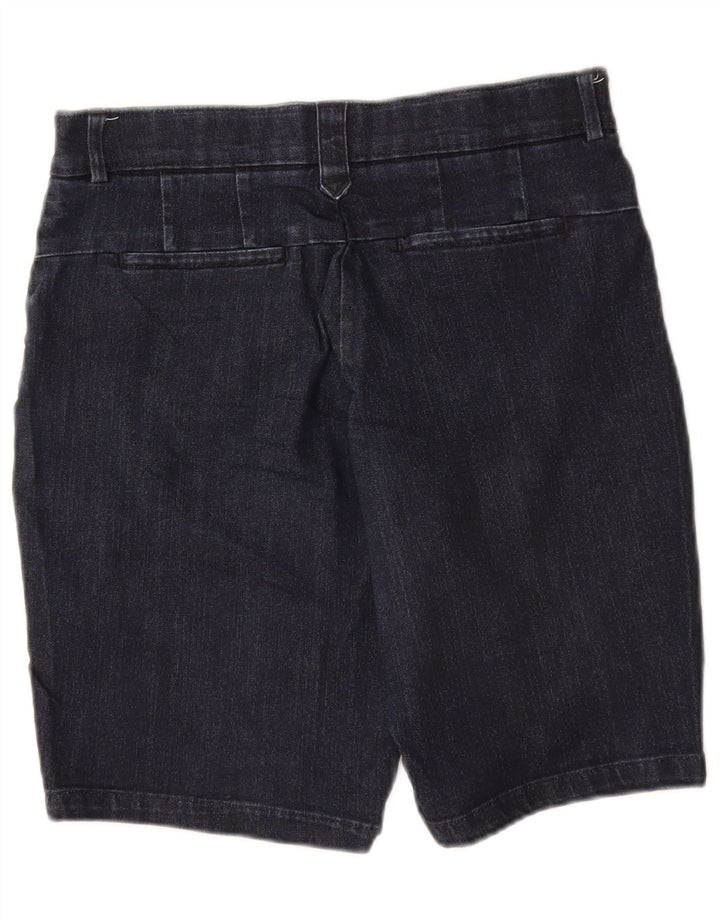 Damskie spodenki jeansowe LEE US 8 Medium W28 Granatowa bawełna