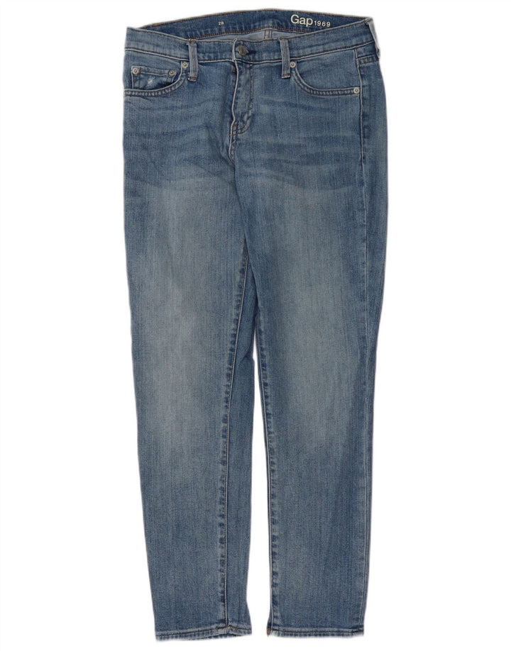 Damskie jeansy skinny Gap W28 L28 Niebieskie, bawełniane