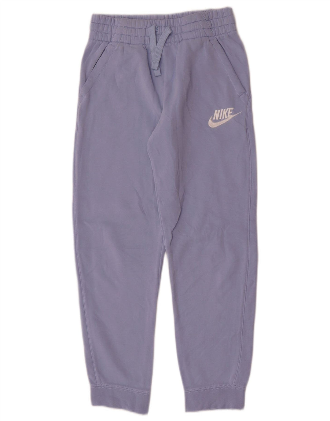 Spodnie chłopięce Nike Dresowe Joggery 10-11 lat, średnioniebieskie, bawełniane