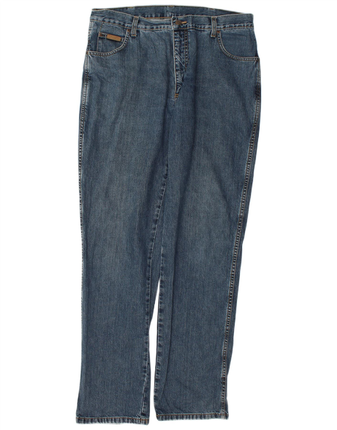 Męskie jeansy Wrangler Texas Straight W38 L36 Niebieskie, bawełniane