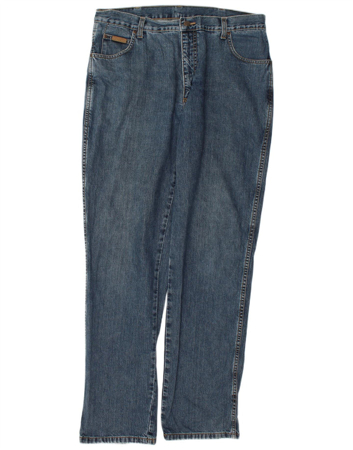 Męskie jeansy Wrangler Texas Straight W38 L36 Niebieskie, bawełniane