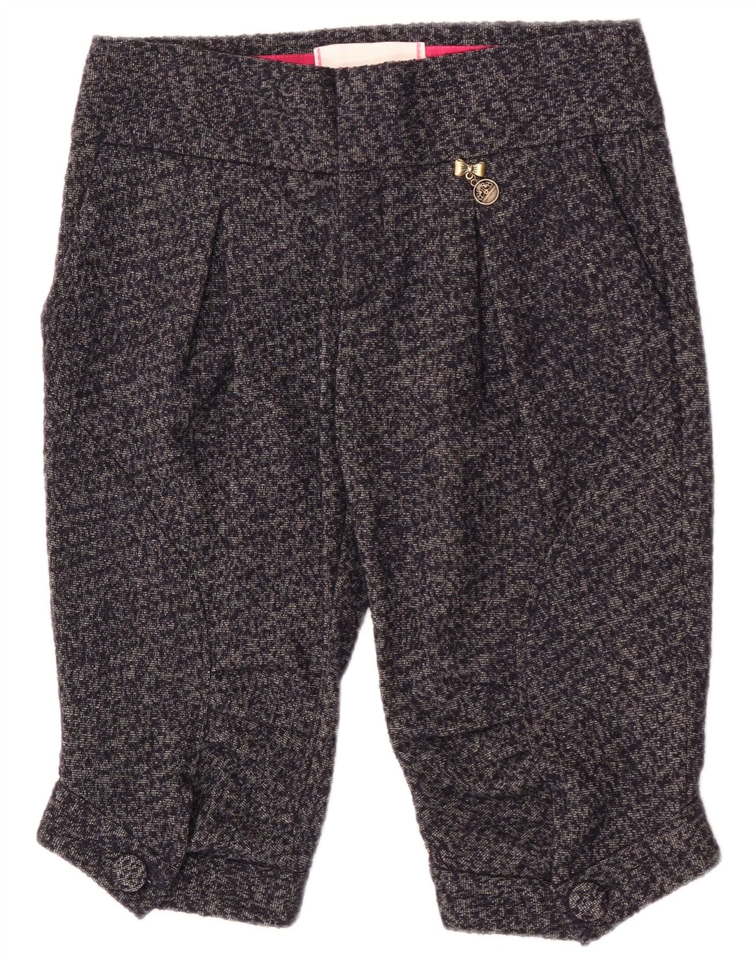 Damskie spodenki Chino Fornarina W28 Średnioszara wełna
