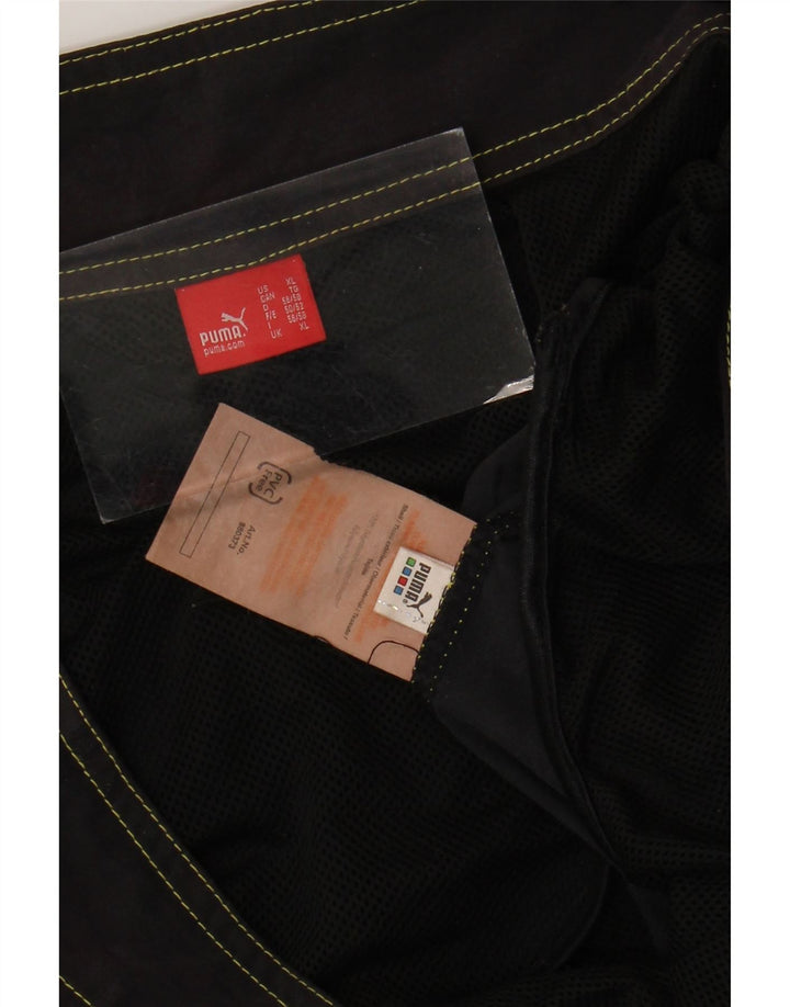 Męskie spodenki kąpielowe Puma Jamaica Graphic XL, czarny poliester