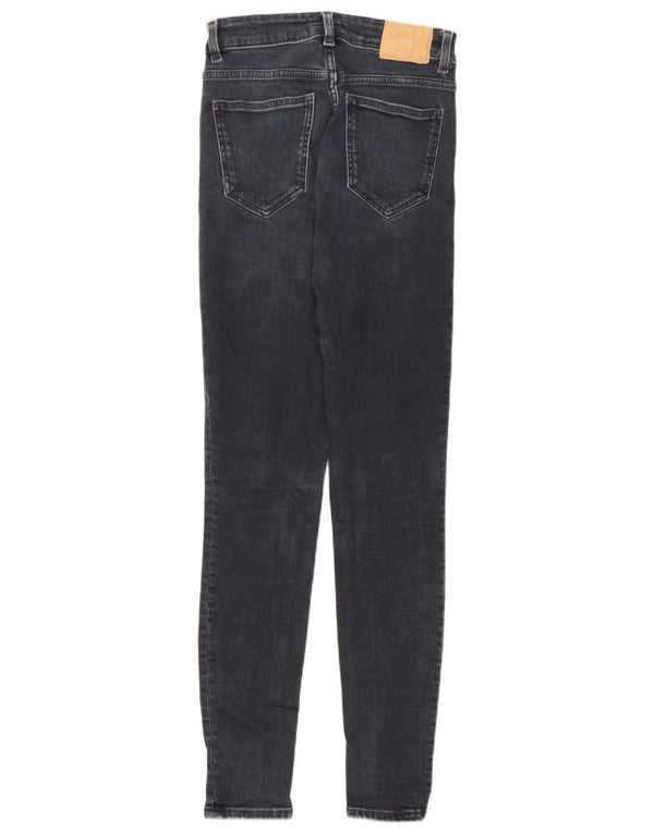 Damskie jeansy skinny Zara EU 36 XS W26 L28 Granatowe