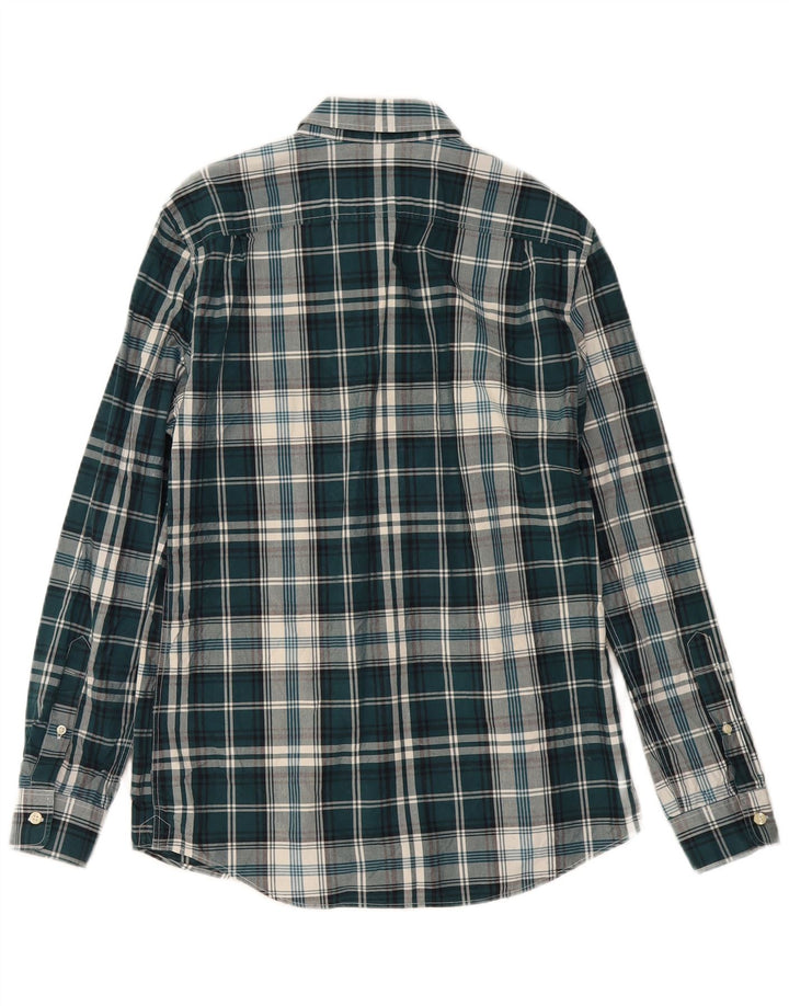 Koszula męska Jack Wills, bawełniana w średnią zieloną kratkę