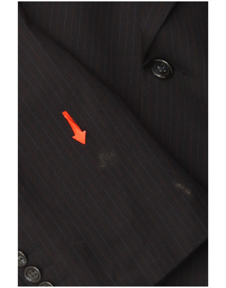 Męska marynarka Yves Saint Laurent IT 54 2XL Granatowa w prążki