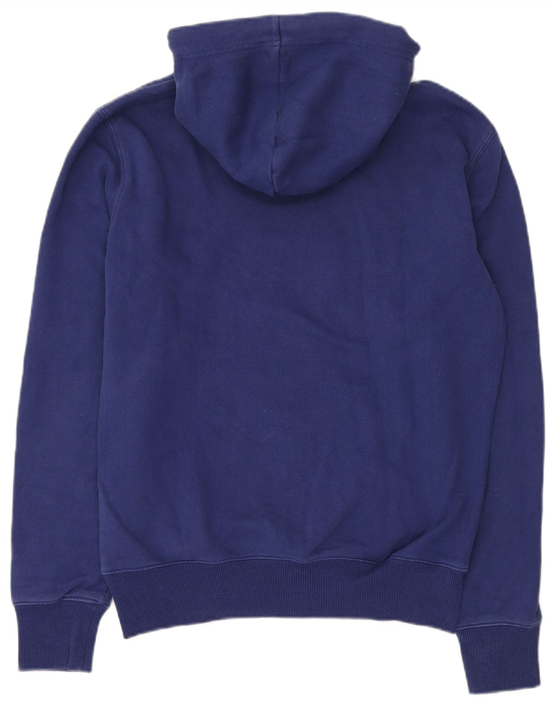 SUPERDRY Męski sweter z kapturem, średnioniebieski, bawełniany