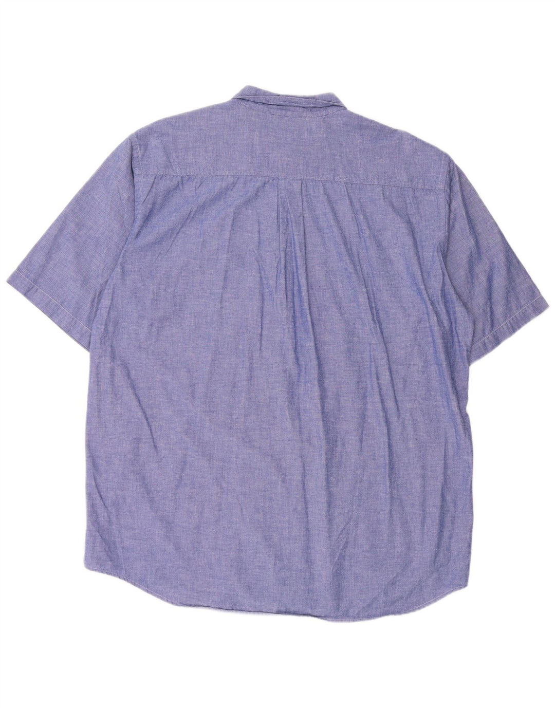 Koszula męska z krótkim rękawem VINTAGE XL niebieska