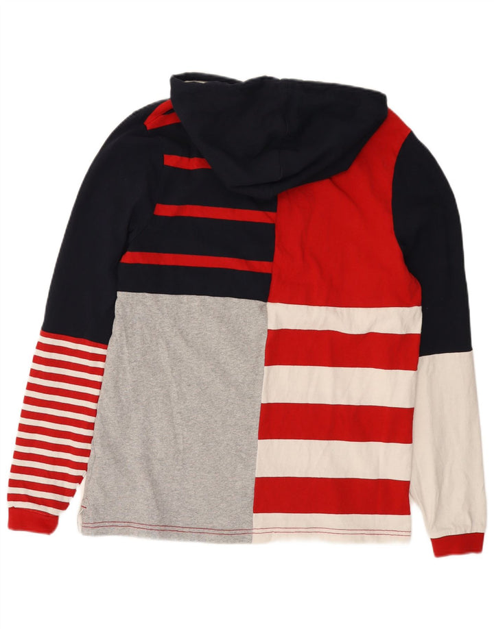 Męski top z kapturem i długim rękawem Tommy Hilfiger, mały, wielokolorowy blok kolorów