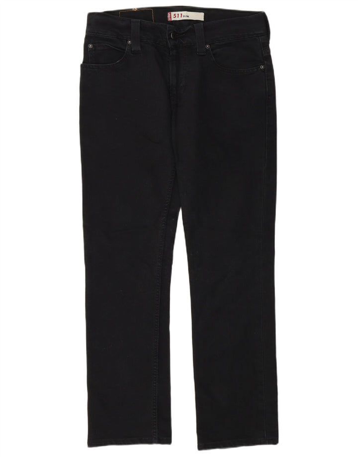 Męskie jeansy Levi's 511 Slim W31 L29 Czarne