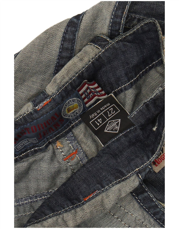 Damskie spodenki jeansowe ROY ROGERS IT 41 Small W27 Niebieskie bawełniane