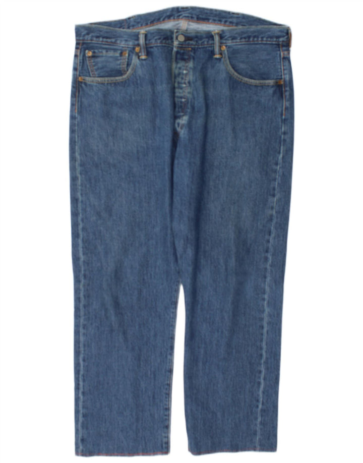 Męskie jeansy Levi's 501 Straight W40 L28 Niebieskie
