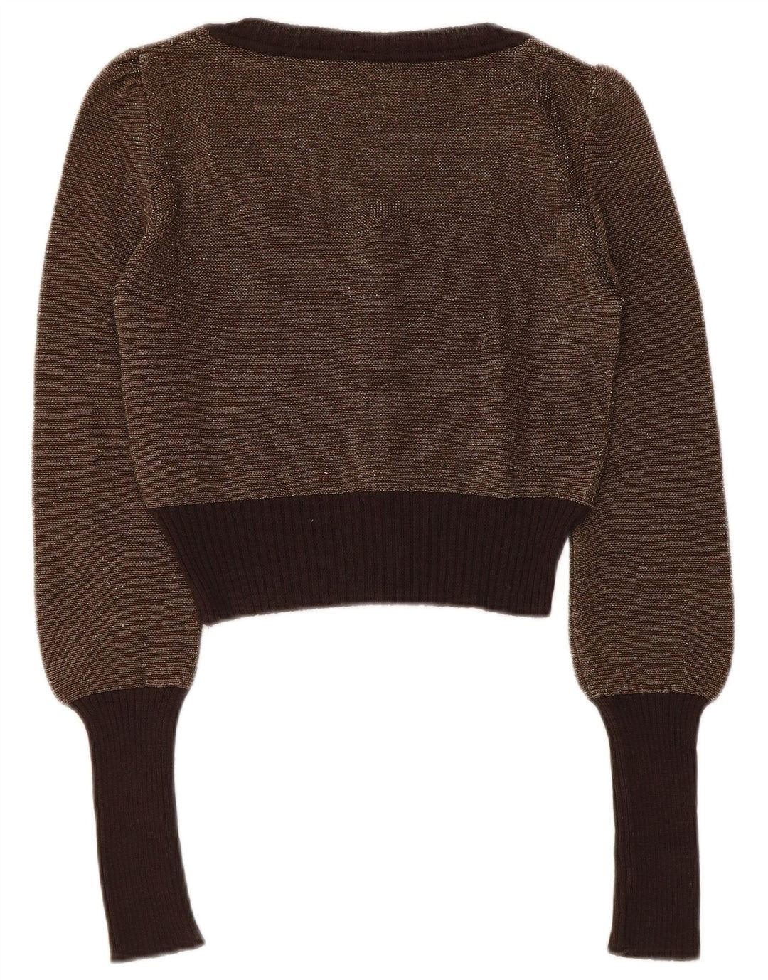 Damski sweter rozpinany Max & Co., UK 12, średni brąz, blok kolorów