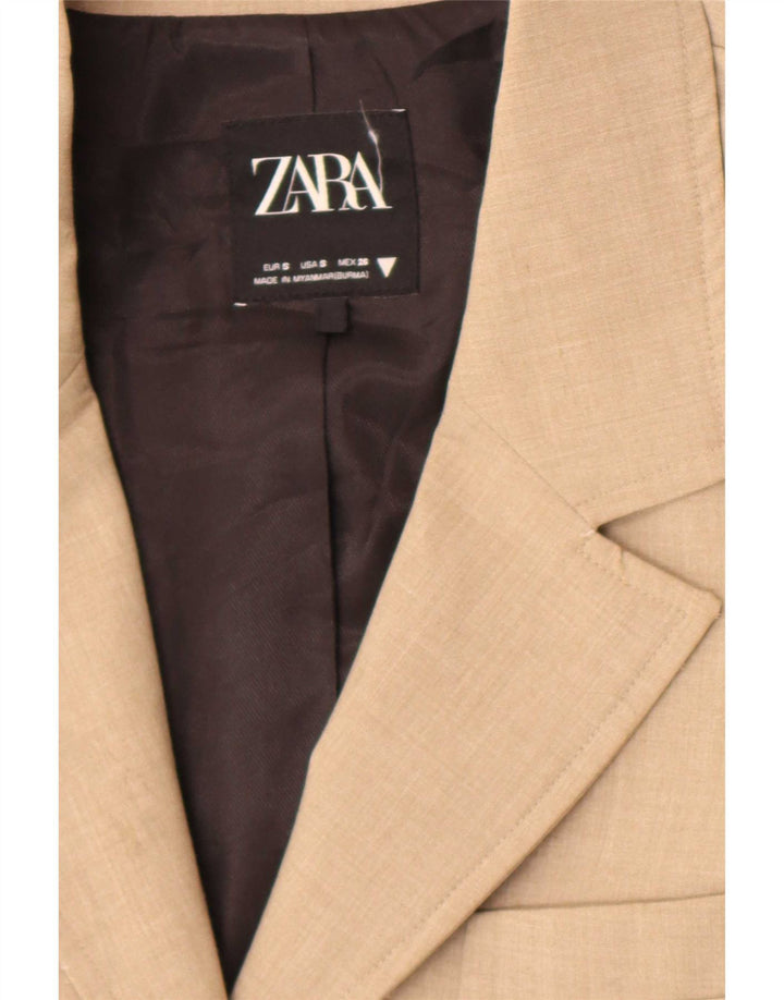 Kurtka bolerko damskie Zara UK 10, mały brąz