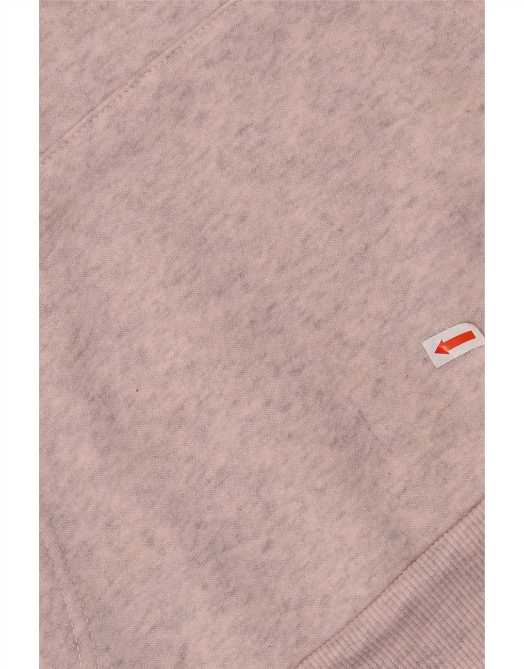 Damski sweter oversize z kapturem i grafiką KAPPA UK 10, mały, różowy, z blokami kolorów