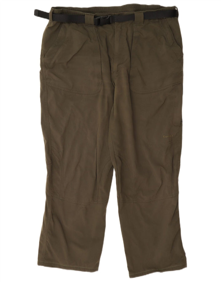 Męskie spodnie cargo Rohan Regular, duże W35 L27 Khaki, poliamid