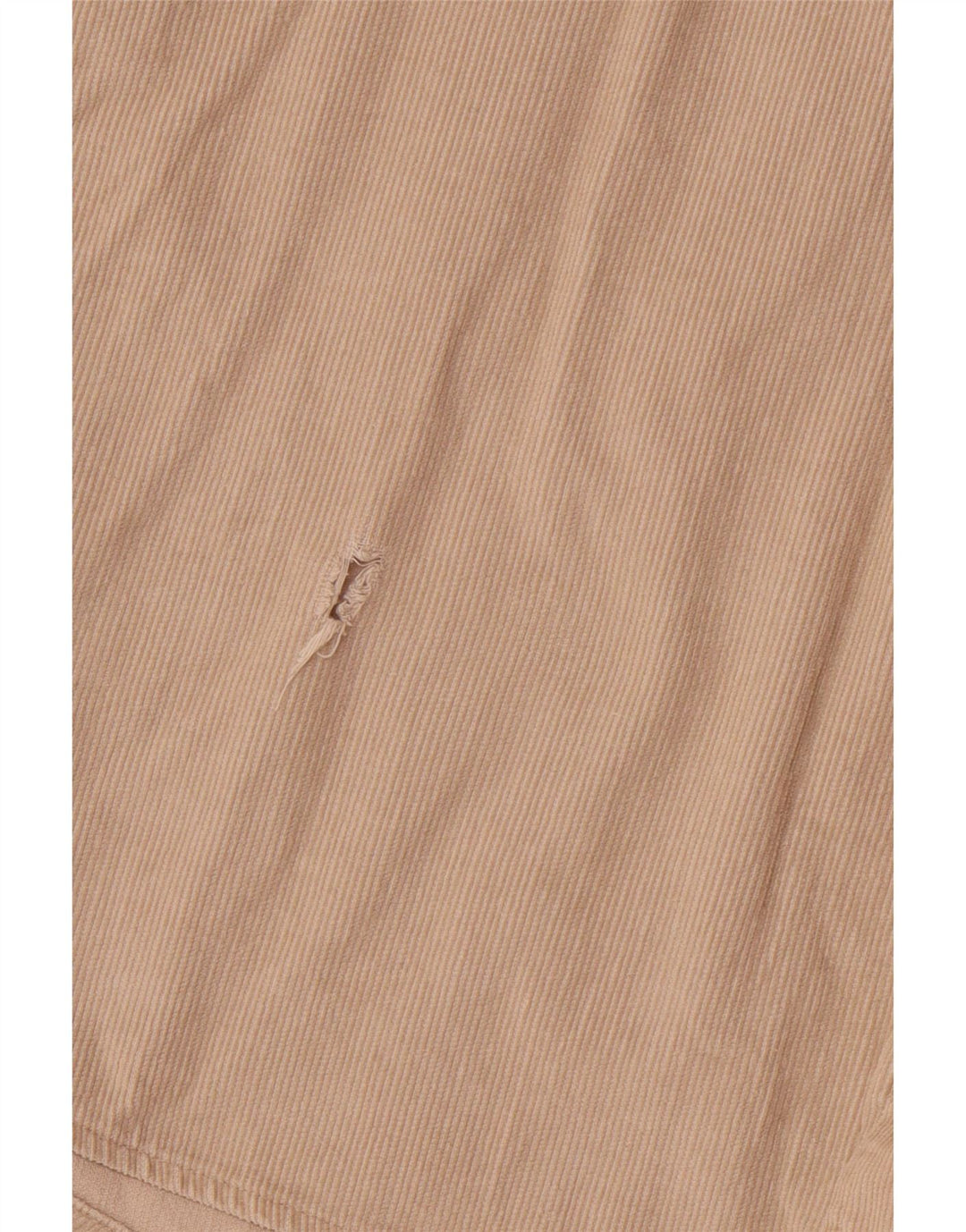 COTTON CLUB Męska sztruksowa koszula, duża, beżowa, bawełniana