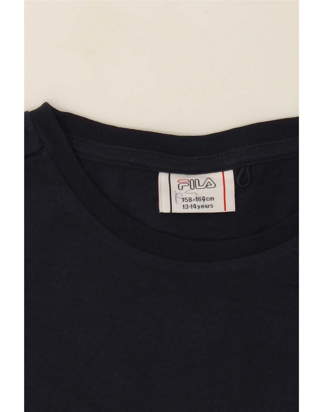 Chłopięcy T-shirt z grafiką Fila 13-14 lat, granatowy