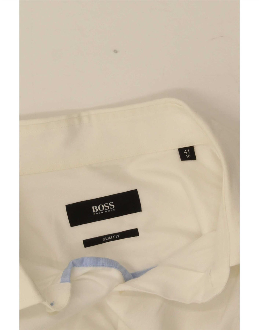 Koszula męska Hugo Boss Slim Fit, rozmiar 16, duża, biała