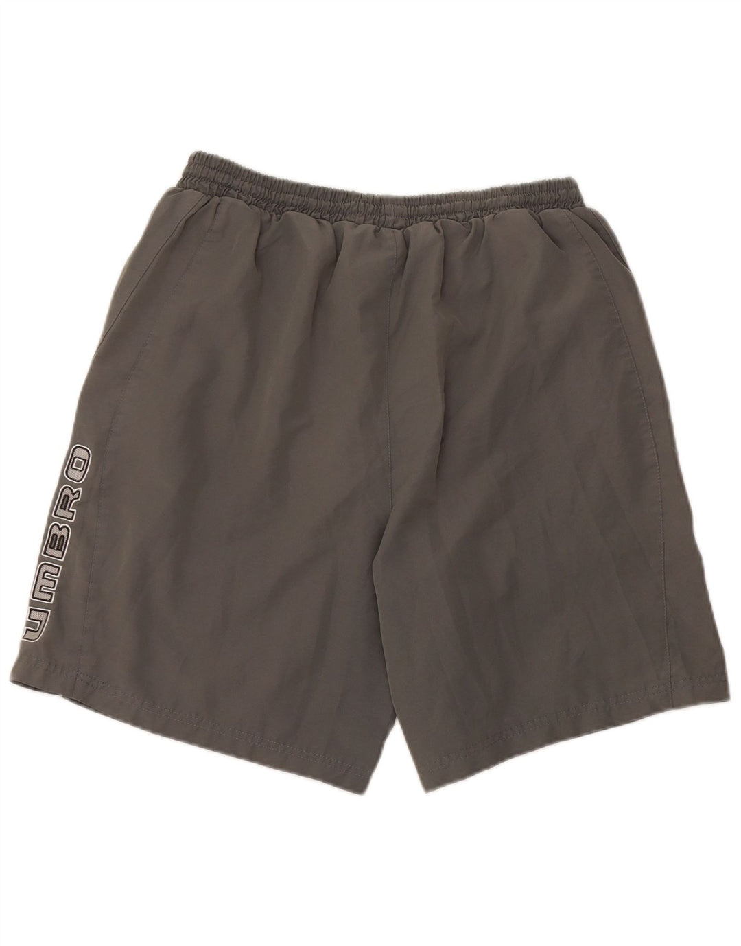 Męskie spodenki sportowe Umbro, duże, szare, z poliestru