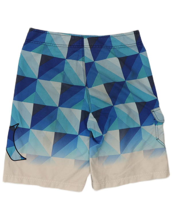 Męskie spodenki kąpielowe Hurley Graphic Medium Blue Geometric