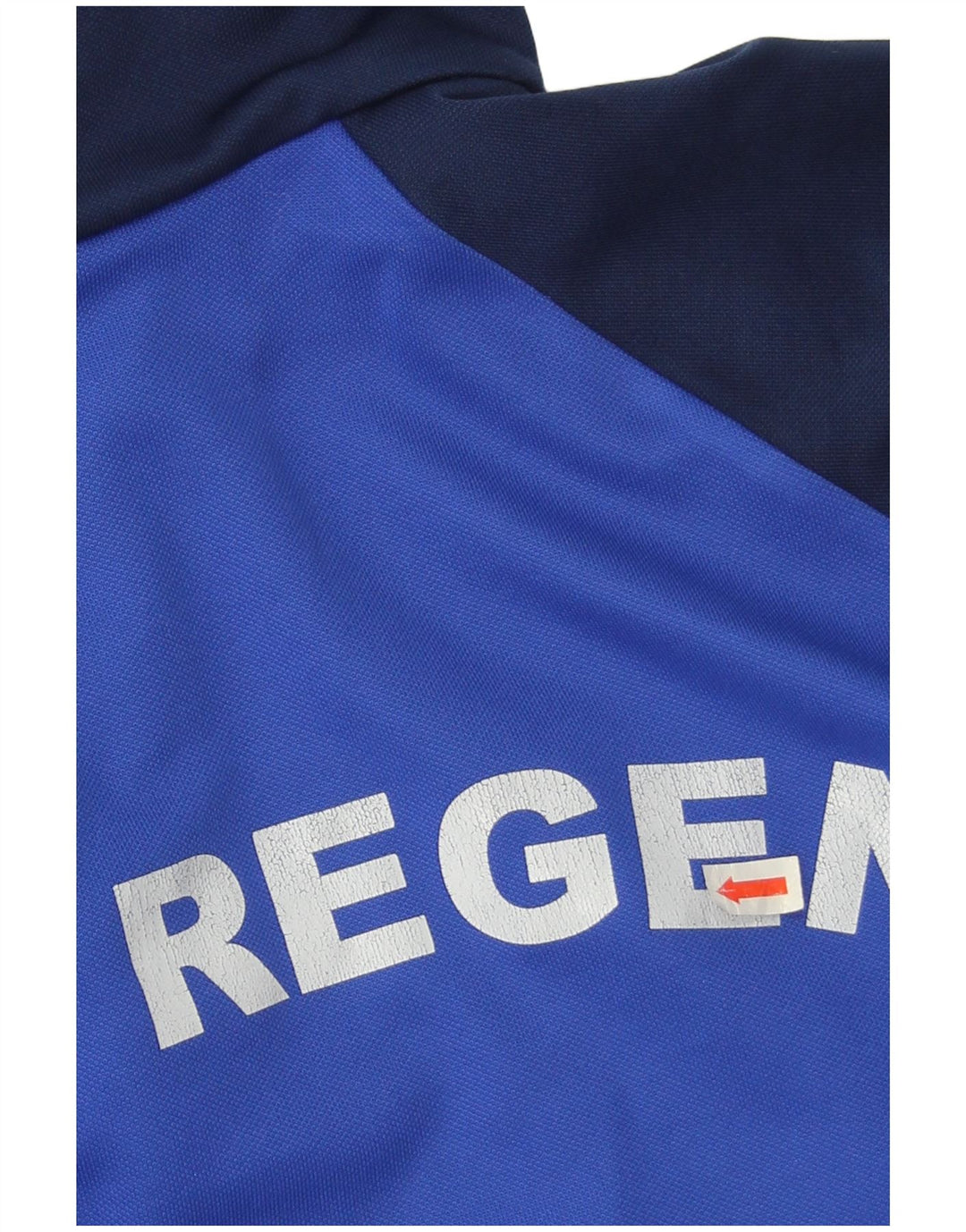 Męski dres Adidas z grafiką i zamkiem błyskawicznym, duży, niebieski kolor