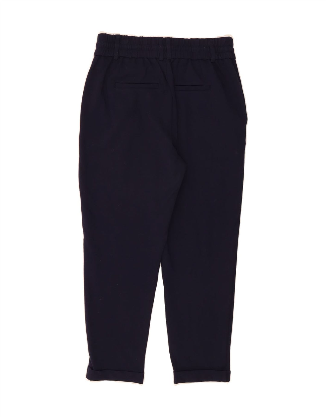 BENETTON Womens Slim Chino Trousers W30 L24 Navy Blue Vintage Benetton and Second-Hand Benetton from Messina Hembry 