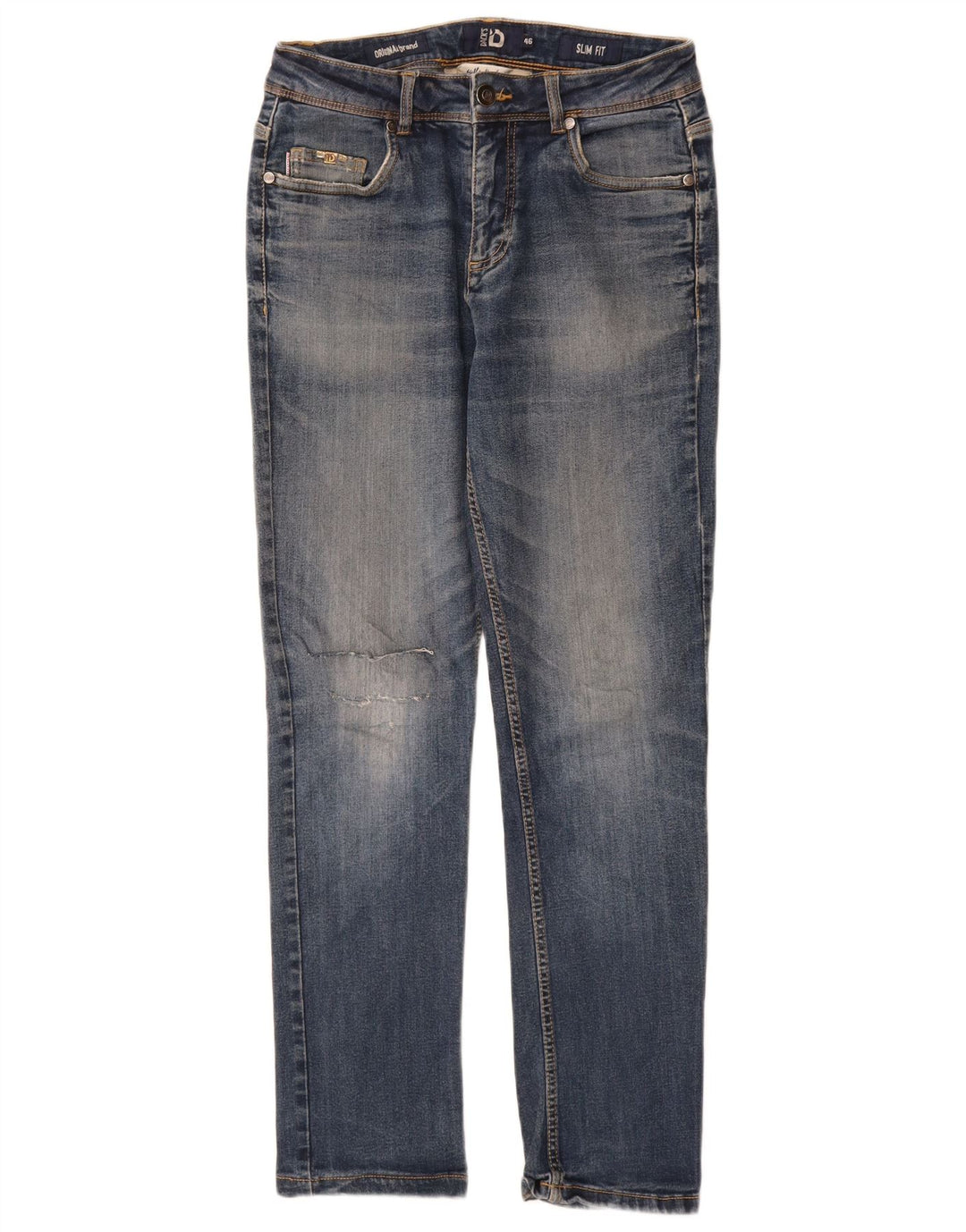 Damskie jeansy Dack's Distressed IT 46 Large W30 L29 Niebieskie bawełniane