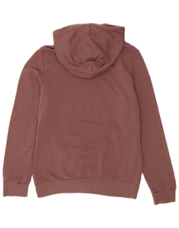Damska bluza z kapturem Adidas Graphic UK 10 Mała fioletowa bawełna