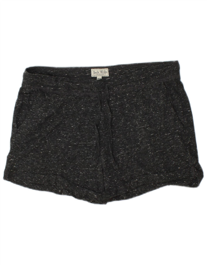 Damskie spodenki sportowe Jack Wills UK 8, małe, czarne, poliestrowe plamki