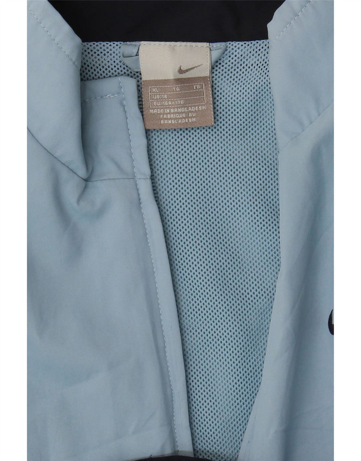 Chłopięca kurtka dresowa Nike 15-16 lat XL, niebieska, z blokami kolorów