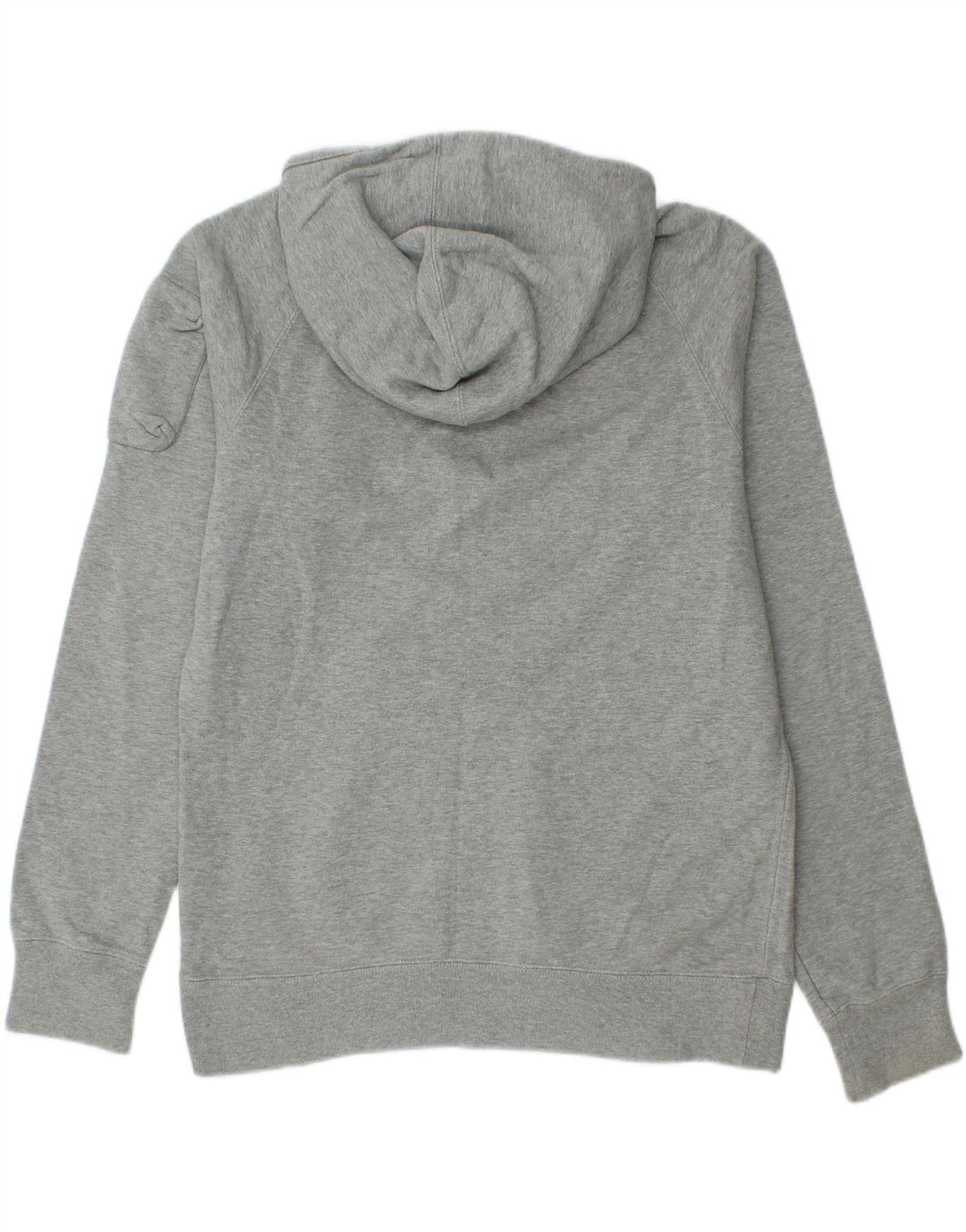 Męska bluza z kapturem i zamkiem błyskawicznym Nike, średnia, szara, bawełniana nakrapiana