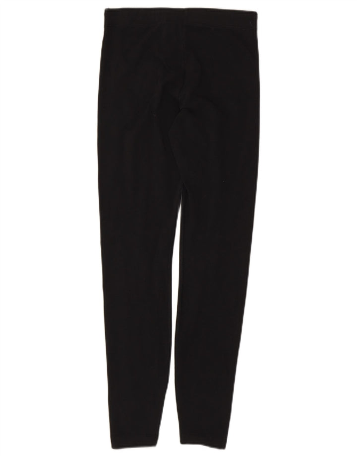 Damskie legginsy NIKE Graphic UK 6 XS, czarne, bawełniane