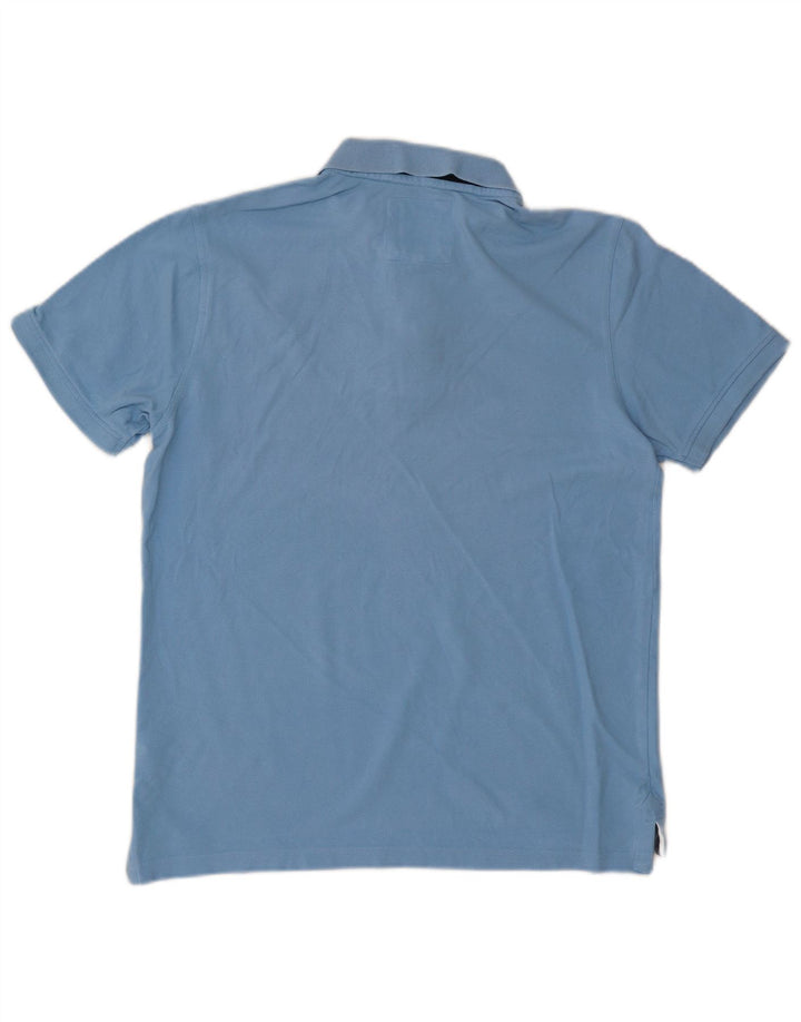 Męska koszulka polo Crew Clothing Średni niebieski, bawełniany