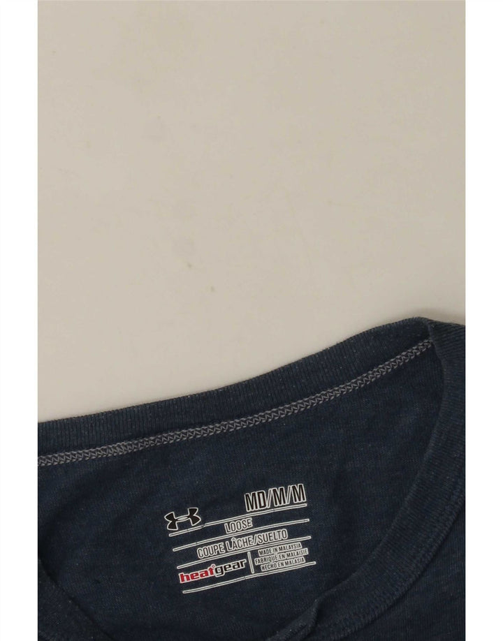 Męska koszulka z długim rękawem Under Armour Heat Gear, w kolorze średnioniebieskim