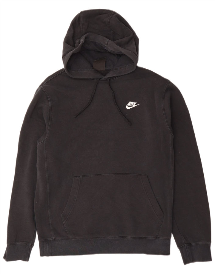 Męski sweter z kapturem Nike, mały, czarny, bawełniany